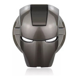 Cobertor Iron Man Boton Auto Adhesivo Decorativo Negro Black