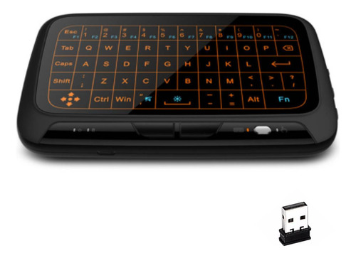 Mini Teclado Inalámbrico H18 Con Panel Táctil Retroiluminado