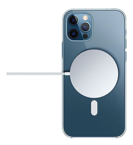Funda Protector Magnetica Para iPhone + Cargador Wireless