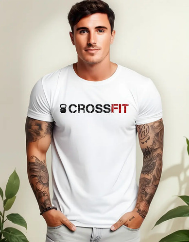 Playera Gym Gimnasio Diseño 19 Crossfit Fitness Beloma