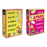 Combo Taco Gato + Taco Atras Juego Mesa Cartas Bureau