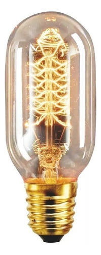5 Lámparas Filamento Vintage T45 24w Cálida Antique E27 220v