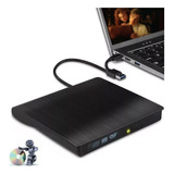 Grabadora Portátil Dvd Cd Externa Usb 3.0 Y Tipo-c