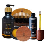 Kit Cuidado De Barba Barbarian Brothers