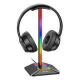 New Bee Soporte De Auriculares Rgb Para Juegos De Escritori.