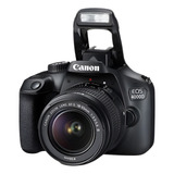 Camara Canon Eos 4000d-t100+18-55mm+75-300mm+32 Gb+bolso+kit