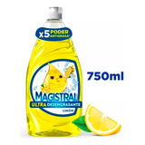Lavaloza Ultra Desengrasante Limon 750ml Magistral