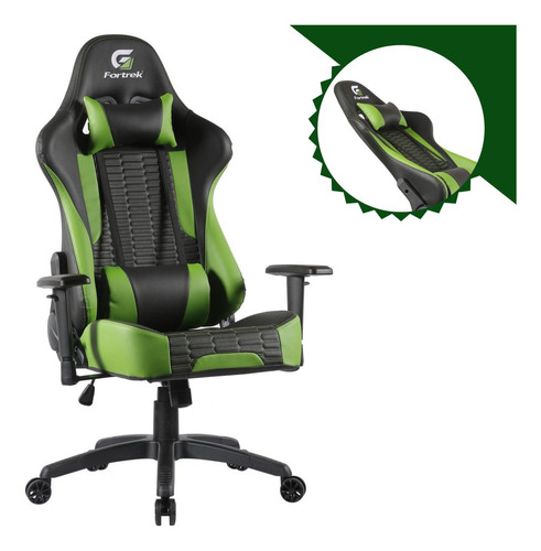 Cadeira Gamer Ergonômica Barata Com Regulagem Do Braço Preto