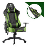 Cadeira Gamer Ergonômica Barata Com Regulagem Do Braço Preto