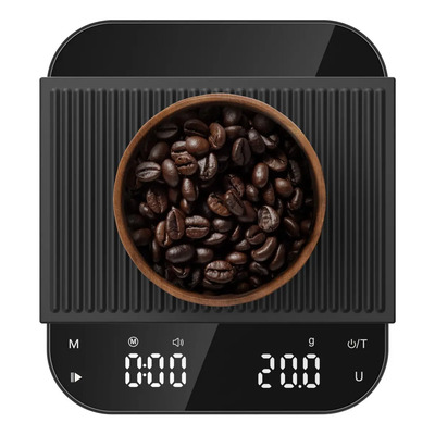 Báscula Digital de Café Ultrean 0.1g Precisión con Temporizador y USB | Envío gratis