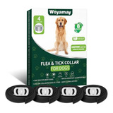 Collar Antipulgas Para Perros Woyamay, 4 Unidades, Tratamien