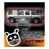 Calco Ploteo Ford Ranger  Limited 2003-2004 Sticker Vinilo