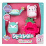 Squishville Mini Squishmallow Prontos Para Crescer Sunny