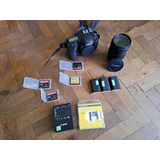 Canon 7d + Lente 18-135 + 3 Batas Originales + Tarjetas Pro