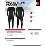 Conjunto Primera Capa Polera Y Pantalon Termico Negro