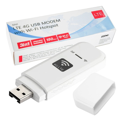 Dongle Modem Usb Y Router Wifi 3g/4g Sim Card Internet Nuevo