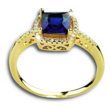 Anillos Compromiso Oro 18k Promesa Parejas Dama Joyeria Fina