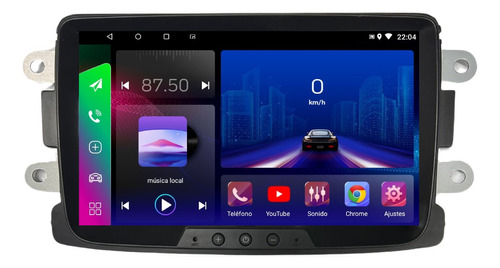 Stereo Multimedia Especifico Renault 8¨ 2 Ram 32g Carplay 