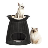 Casa Mascota Gato Cuccia Pasha 52x50x46/55cm Chocolate Sunny