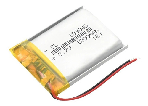 Pila 3.7v Bateria Lipo Repuesto Electronico Proyecto Eworrc