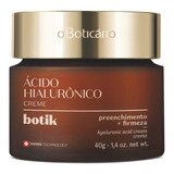  O Boticario Botik Creme Face Firmador Acido Hialuronico 40g