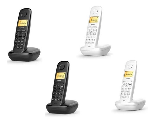 Telefono Inalambrico 4 Handys Gigaset Id Elegi Tus Colores