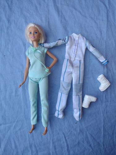 Barbie Con Accesorios Astronauta Y Doc.muñeca