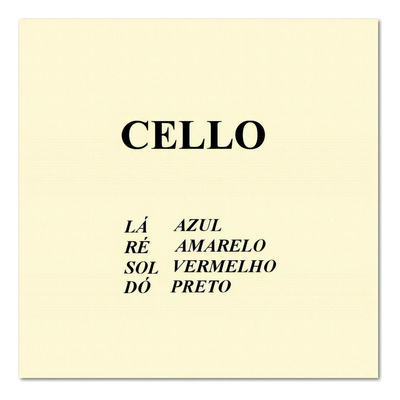 Corda Avulsa Violoncelo Mauro Calixto Lá