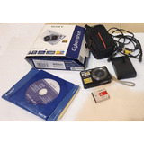 Sony Cyber-shot Dsc- W120+ Funda + Cables+ Cargador Y Caja