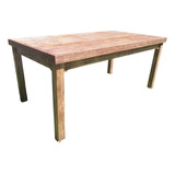 Mesa Madera Cocina Quincho Pino Brasil