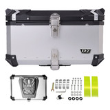 Caja Para Moto Trasero R7 Racing Aluminio  65 Lts