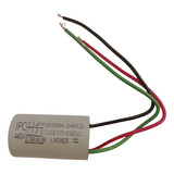 Capacitor Para Ventilador 1,5uf+2,5uf 3 Fios 440 Vac Cod.631