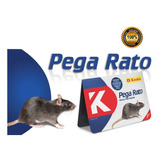 Kit 10 Ratoeiras Adesiva Cola Pega Rato Camundongo Forte 