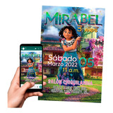 Invitación Digital Disney Encanto Mirabel Personalizada