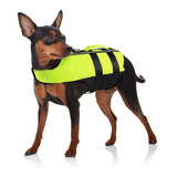 Chaleco Salvavidas Inflable Para Perro, Talla S