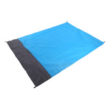 Colchón De Camping Azul De 1,4 X 2 M De Beach Mat, Impermeab