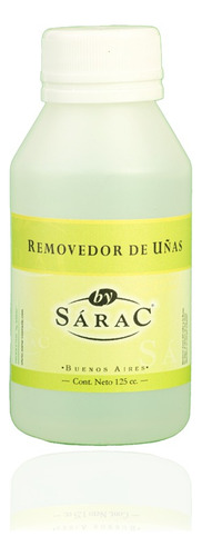 Removedor Esmalte Semipermanente De Uñas By Sarac X 125 Ml