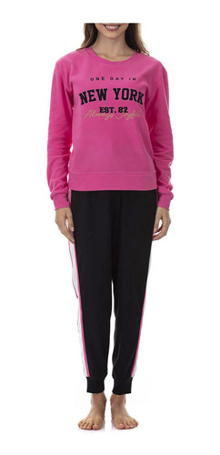 Pijama Mujer Lady Genny Micropolar Fg