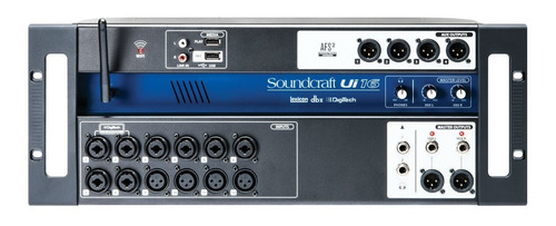 Mesa Som Soundcraft Ui16 Digital - Usb - 16 Canais