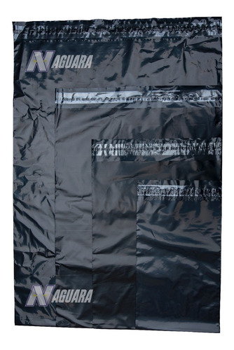 Bolsas E Commerce Negra X200 N°4 50x70 C/ Adhesivo