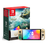 Nintendo Switch Oled Zelda Tears Of The Kingdom Nu Eva 