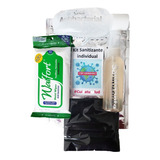 Kit Sanitizante  Personal Para Viaje, Trabajo, Transporte