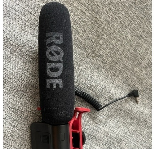 Microfone Profissional Rode Videomic Com Sistema Rycote