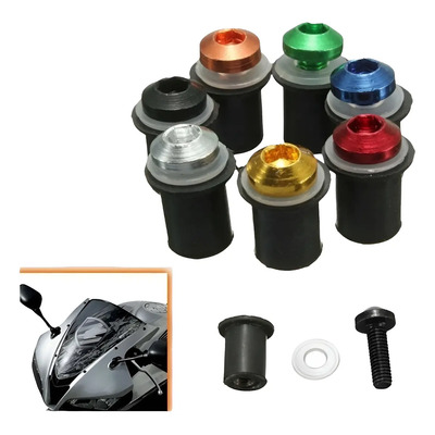 Tornillos Mica Parabrisas Pulsar Dominar 400 Ns 200 Rs 400 Z | Envío gratis