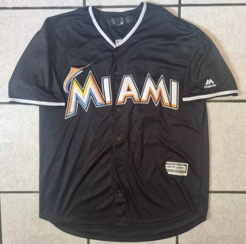 Jersey Marlins Miami Majestic Mlb Jose Fernandez Bordada Xl