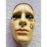 Máscara Retro Plástico Duro Pier Luisiana Con Detalles Leer