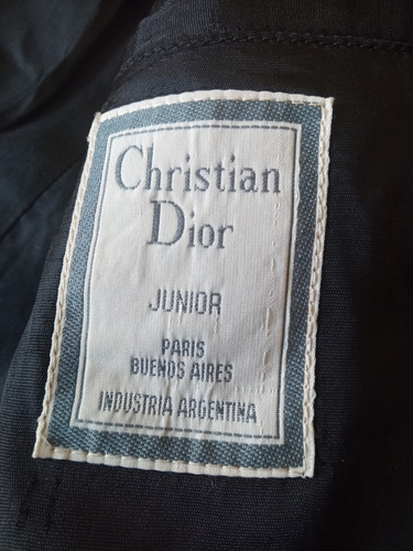 Saco Satinado *christian Dior *junior Talle 14 // Belgrano
