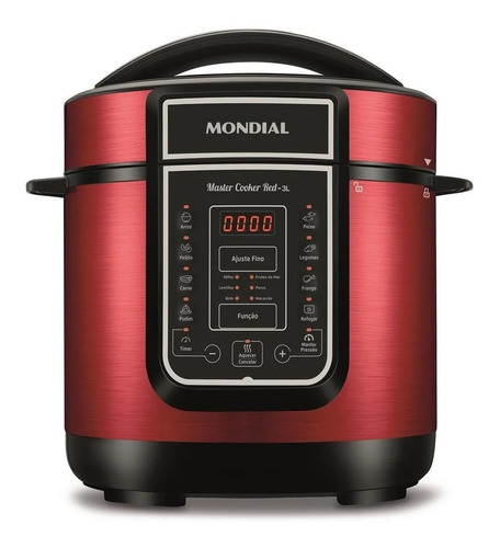 Panela Pressão Elétrica Mondial Digital Master Cooker 110v