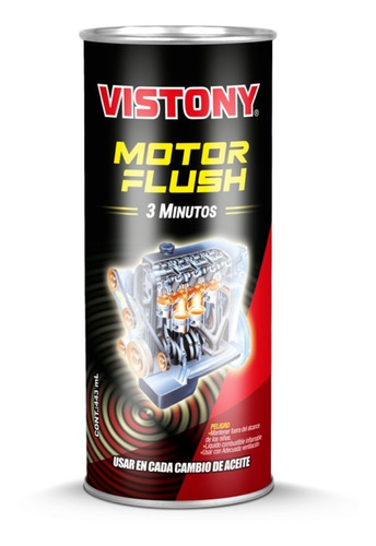 Limpiador Interno Motor Flush 443 Ml Vistony