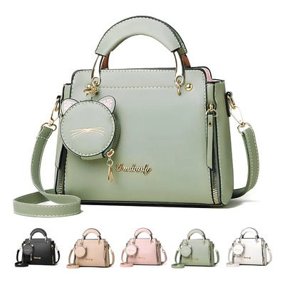 Ninzi® Bolso De Mano Diagonal De Gran Capacidad A La Moda Color Verde | MercadoLibre